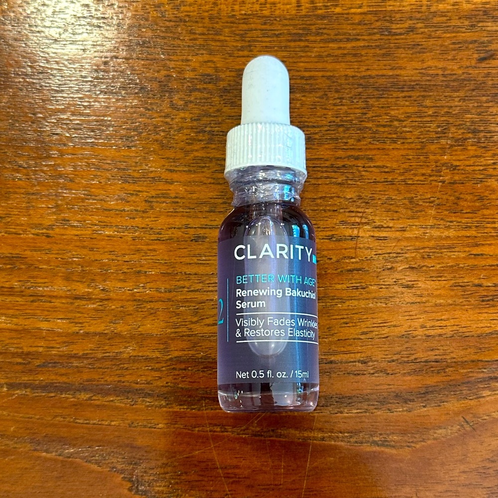 NEW ClarityRx Better With Age Renewing Bakuchiol Serum, 0.5 Fl Oz
